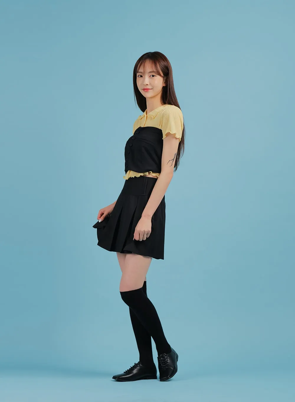 Tailored Pant Design Tube Top BA27
