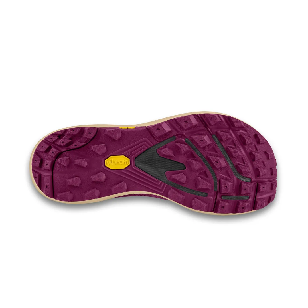 Topo Women's Terraventure 4 Trail Running Shoes (Berry/ Violet)