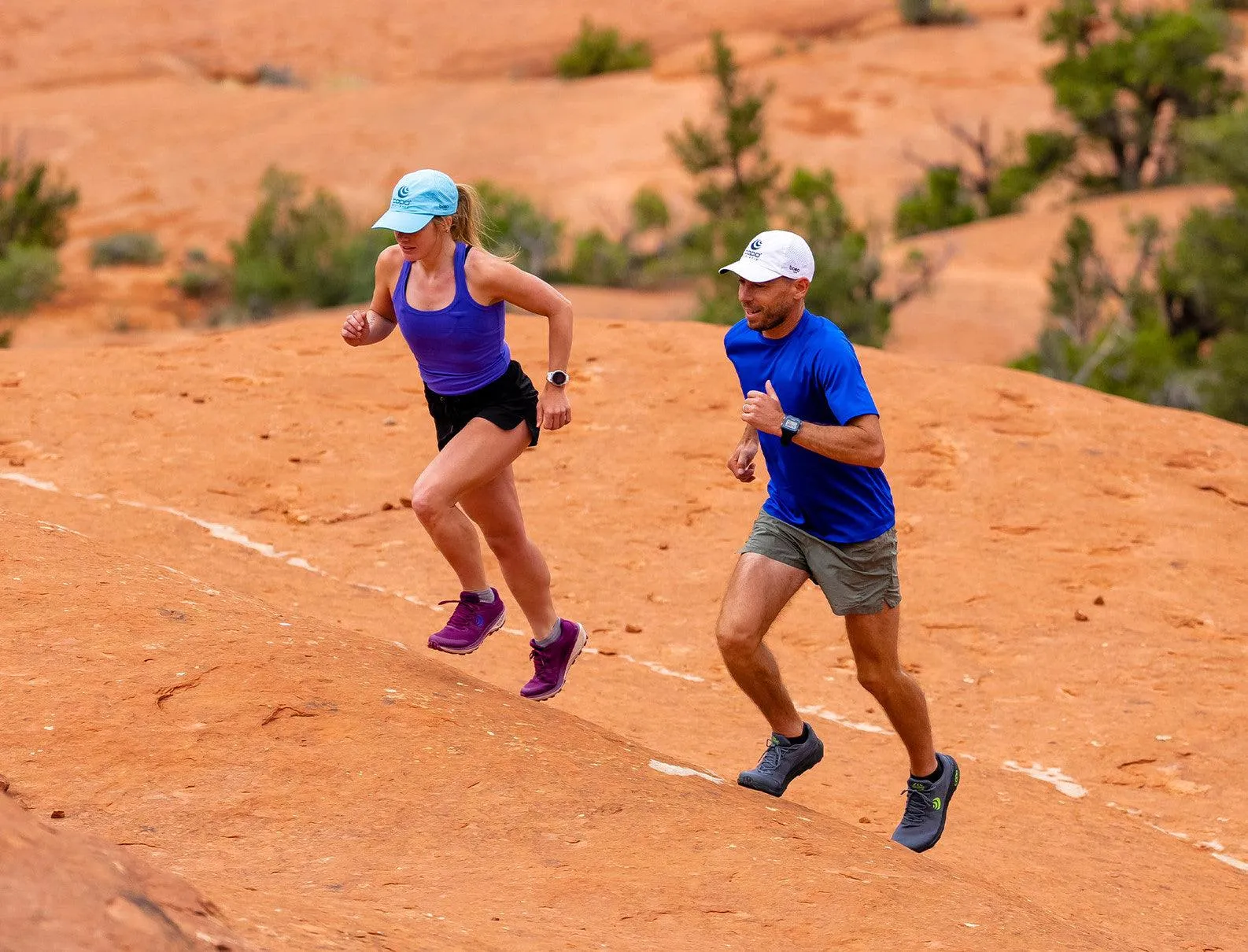 Topo Women's Terraventure 4 Trail Running Shoes (Berry/ Violet)
