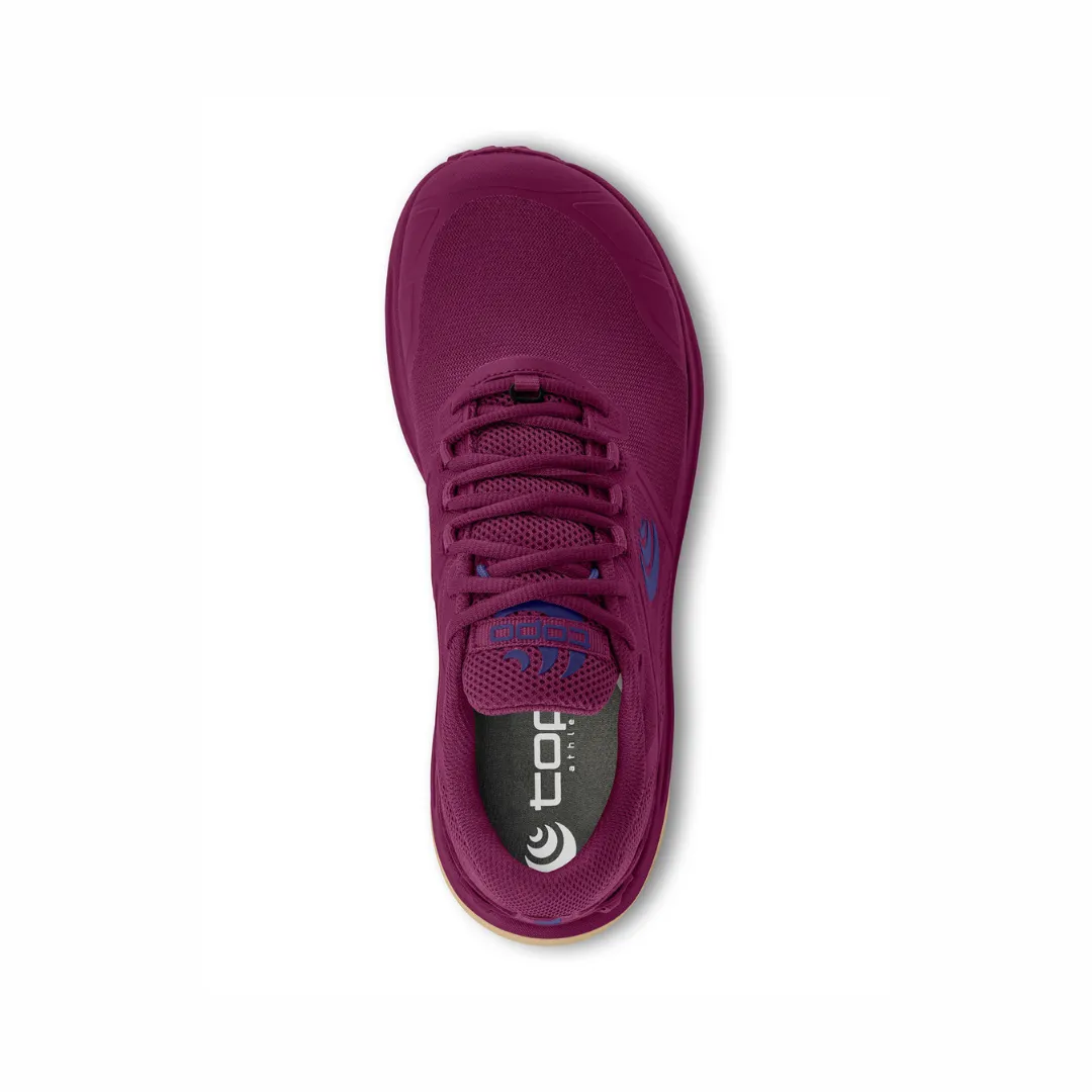 Topo Women's Terraventure 4 Trail Running Shoes (Berry/ Violet)