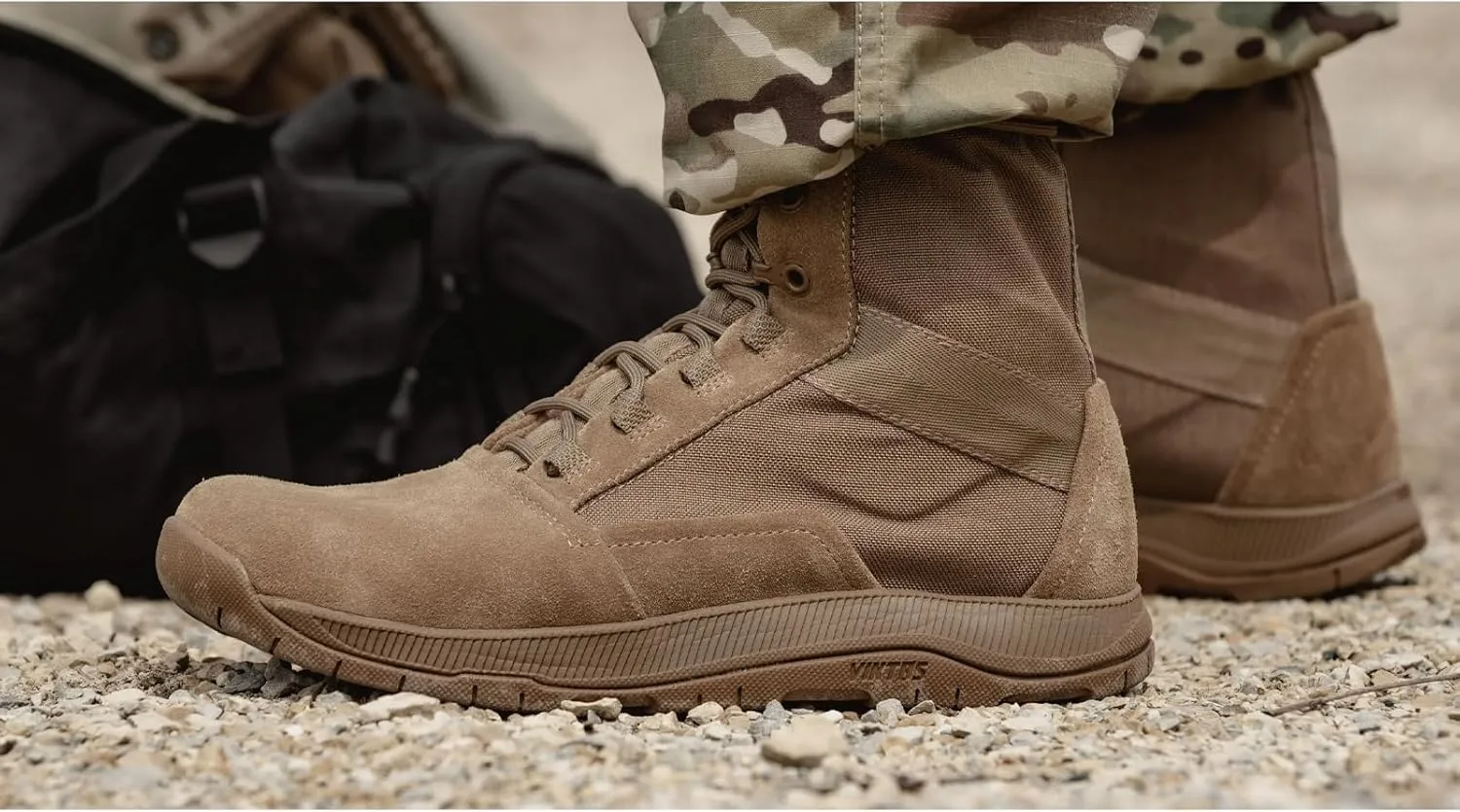 VIKTOS Men's Armory AR670 Safety Toe Durable Water-Resistant High Traction Slip-Resistant Tactical Combat Garrison Boots