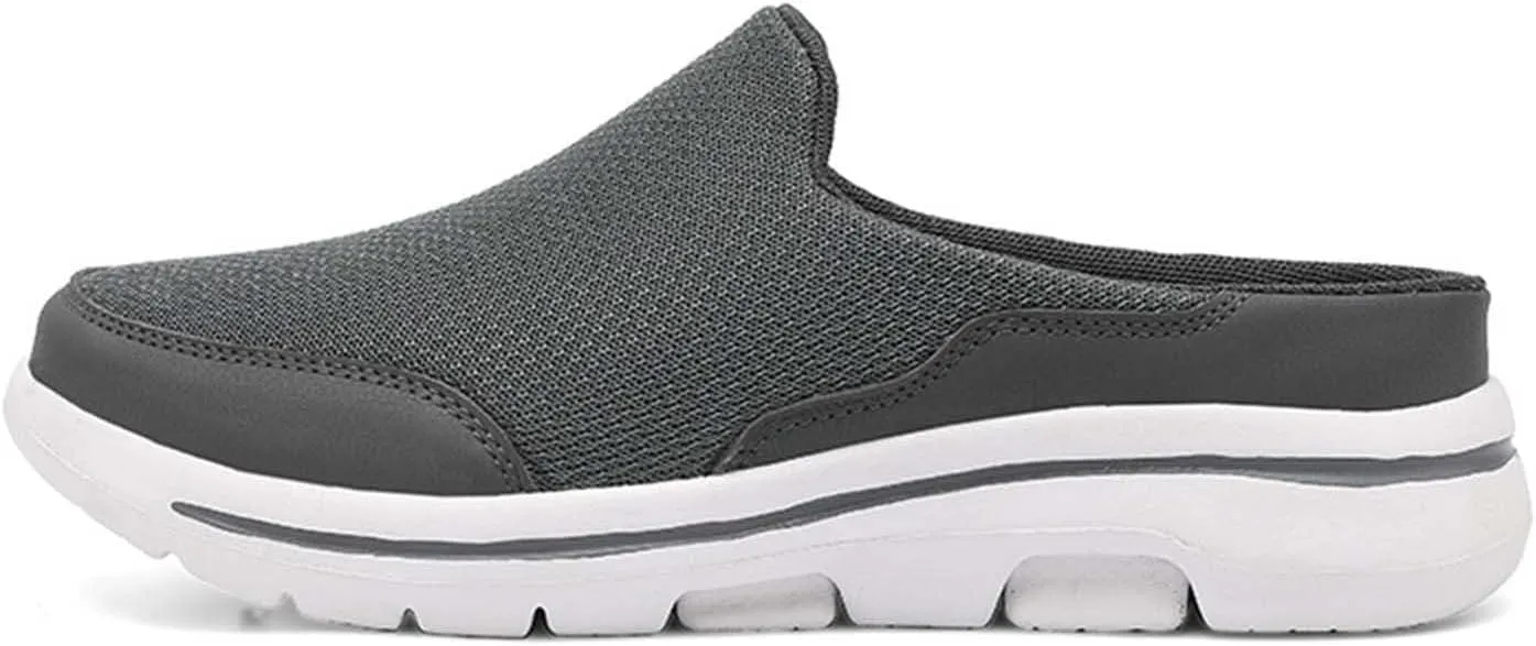 Walking Shoes Tennis Comfortable Comfortable and Breathable Flat Soled Slip On Mesh Heelless Casual Shoes for Men and