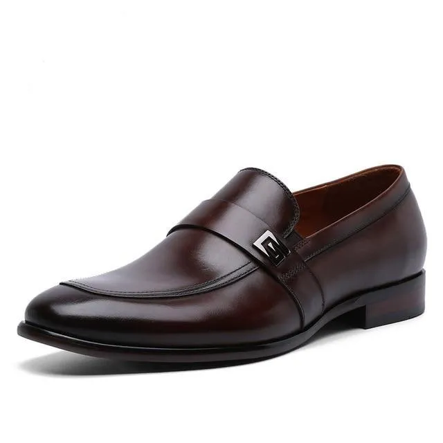 West Louis Formal Elegant Genuine Leather Shoes With Decorative