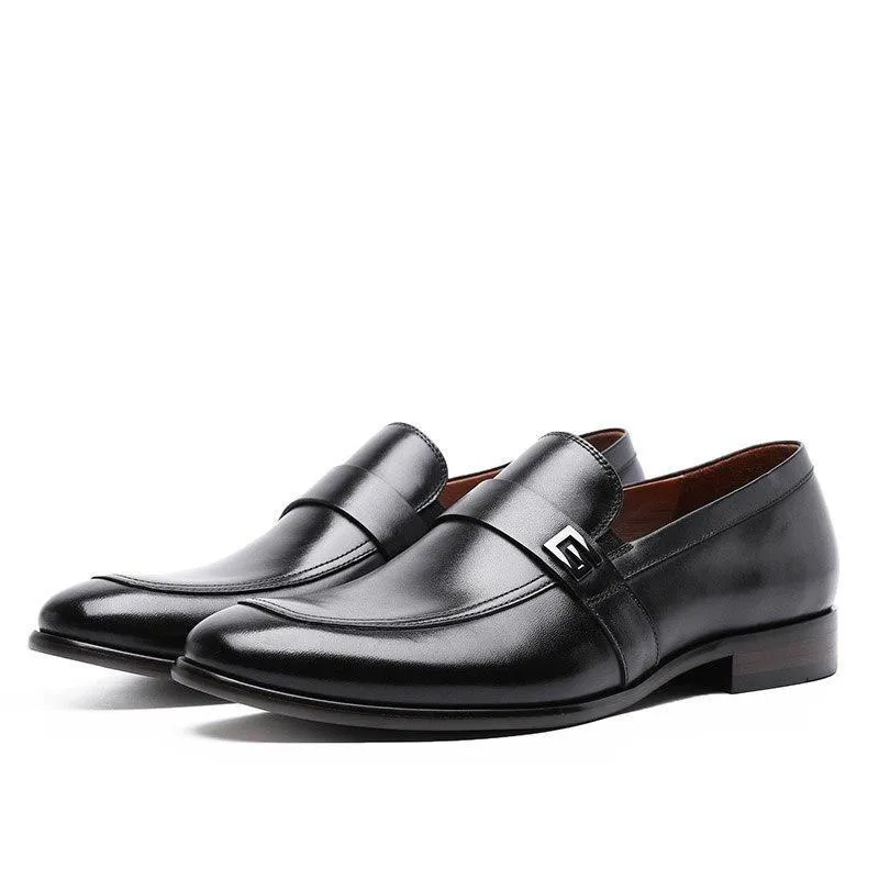 West Louis Formal Elegant Genuine Leather Shoes With Decorative