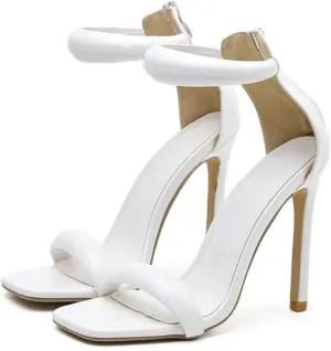 Womens Sexy Latin High Heel Minimalist Sandal Pumps Ballroom Dance Shoes Dancing High Heel Fashion Wedding Party Shoes