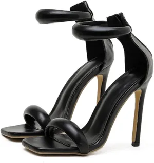 Womens Sexy Latin High Heel Minimalist Sandal Pumps Ballroom Dance Shoes Dancing High Heel Fashion Wedding Party Shoes