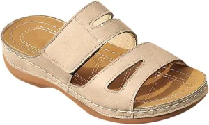 Women's Stylish Comfortable Low Heel Sandals for Casual Outings Beach Trips Summer Spring Open Toe Design