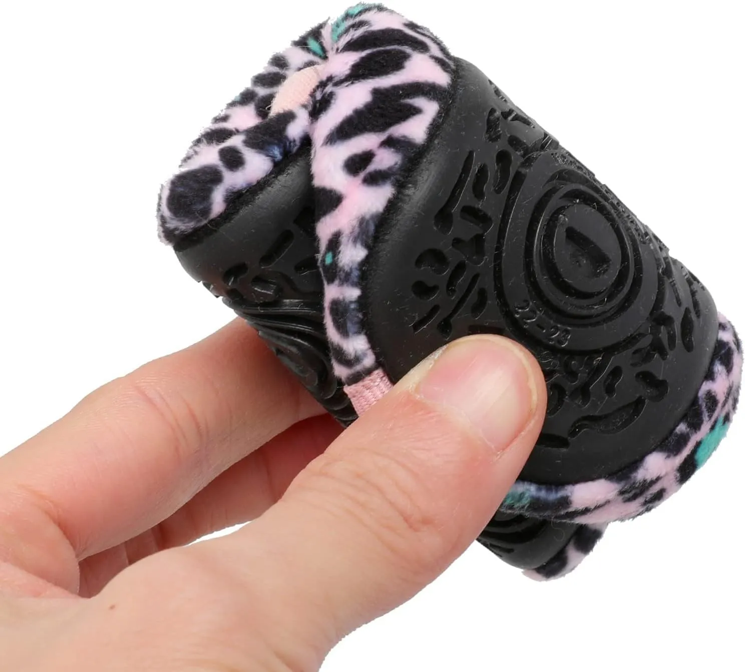 XIHALOOK Toddler Boys Girls House Slippers with Microfleece Lining Cozy Household Shoes Non-slip for Kids